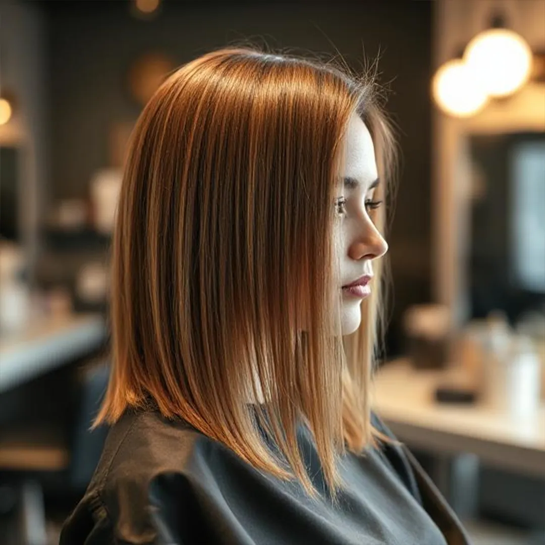 Girls Haircut - Straight